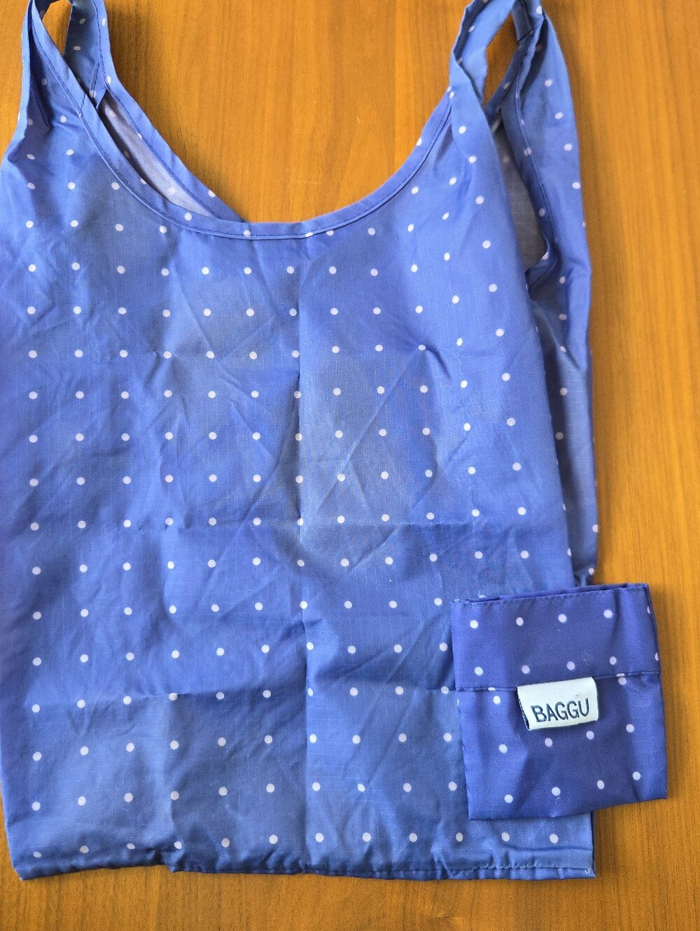 Rare Navy Dot Baby Baggu